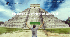 Desktop Screenshot of cancun4ever.com